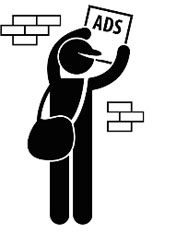 Печать и применение листовок