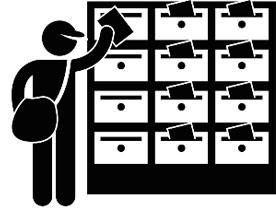 Печать и применение листовок