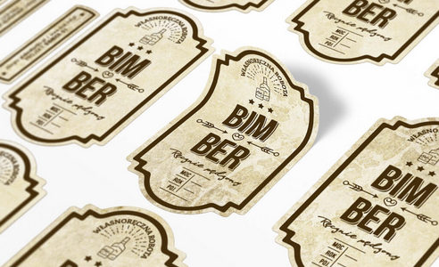 Листовая этикетка