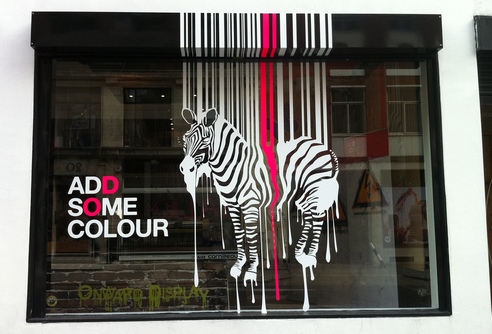 Печать на самоклейке